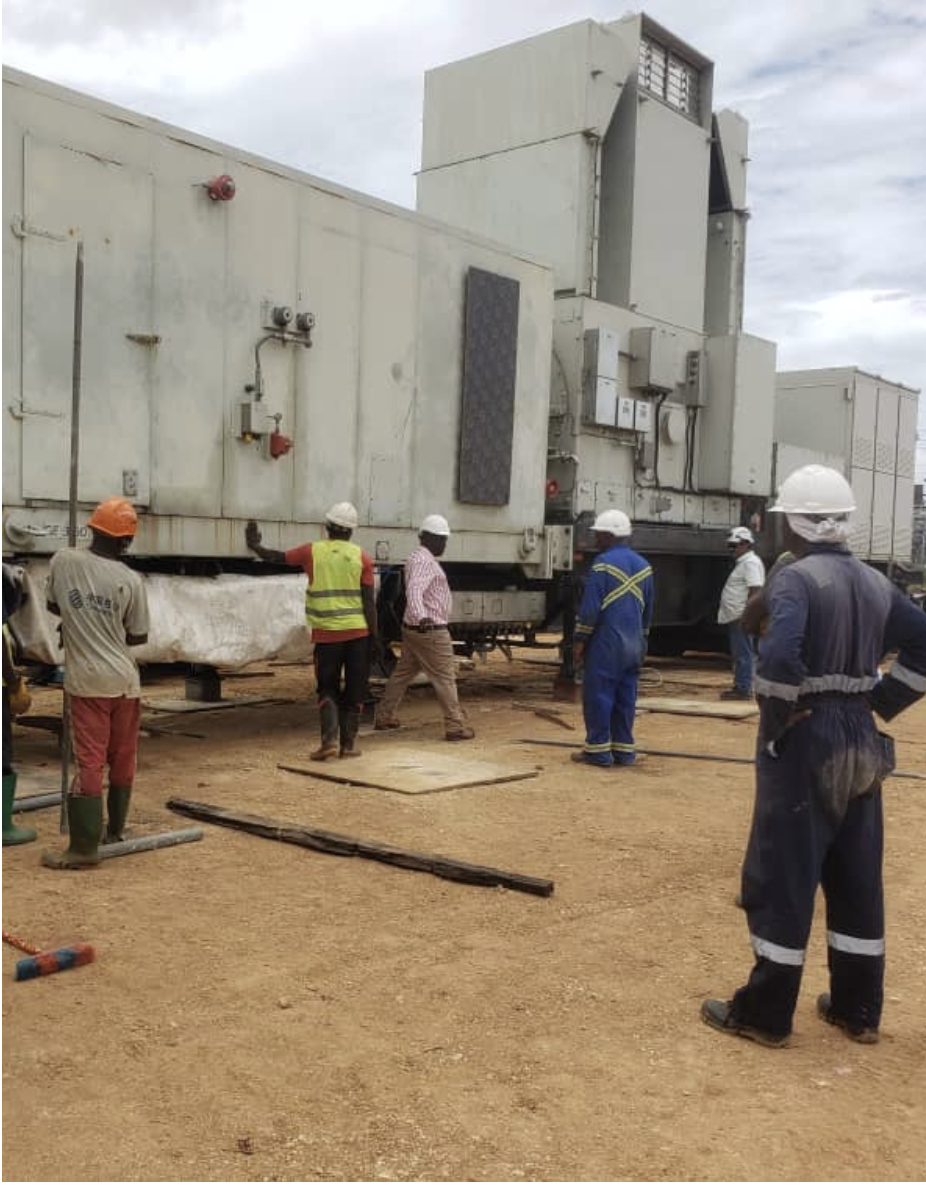 TM16 Gas Turbine dismantling and installation