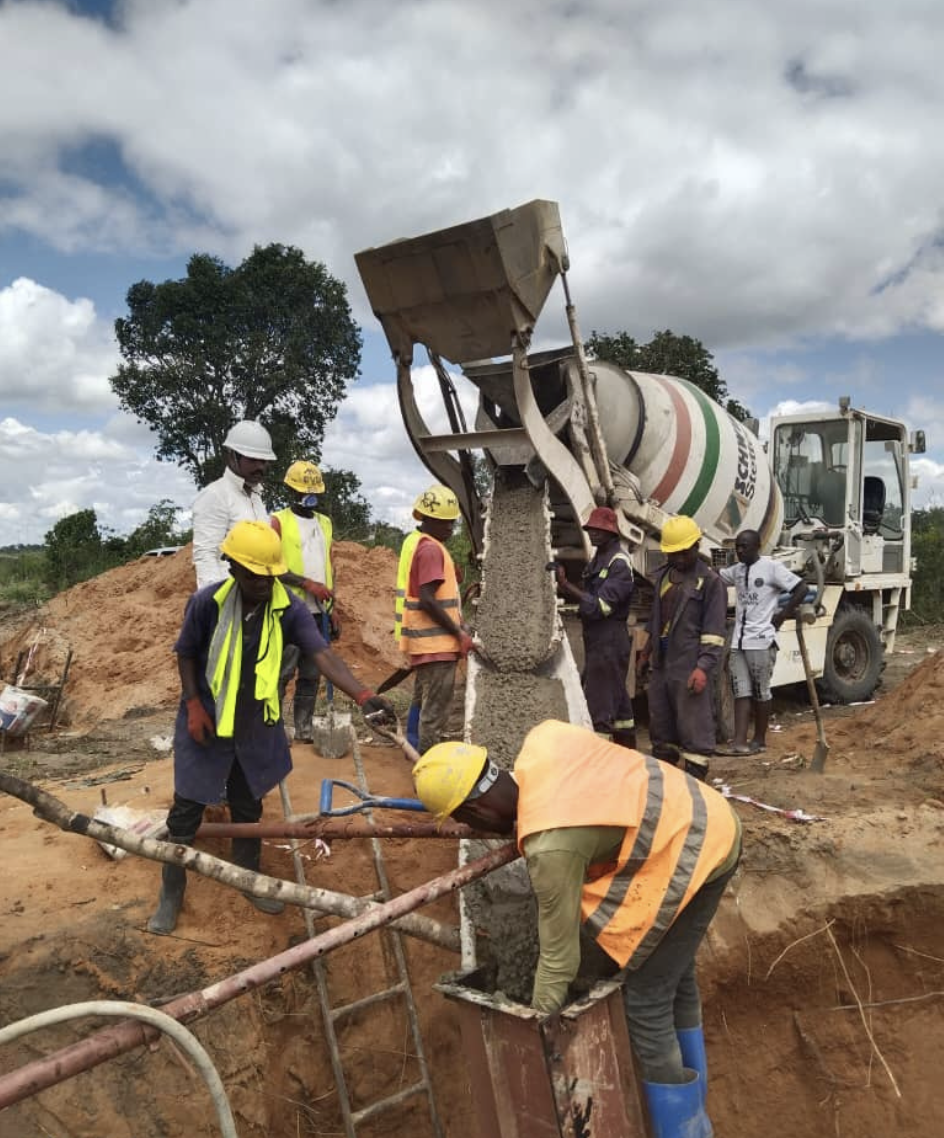 220kV Tunduru to Songea transmission line construction